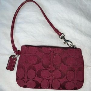 Coach wristlet